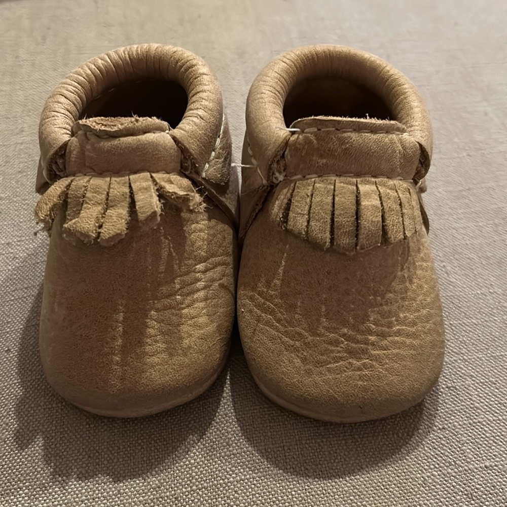 Freshly picked city moccasins baby
